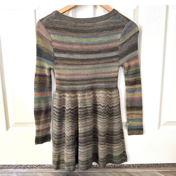 Anthro Moth striped space dye long sleeved sweater - Picture 5 of 13